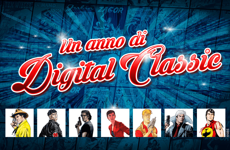 Un anno di Bonelli Digital Classic!