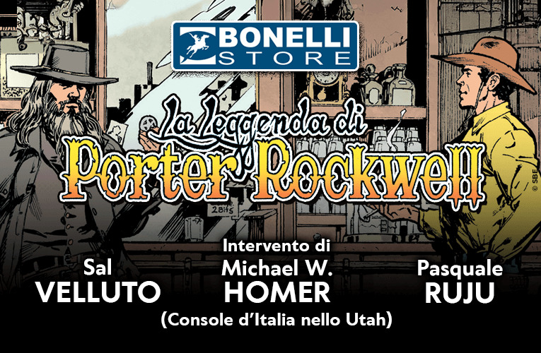 La leggenda di Porter Rockwell al Bonelli Store