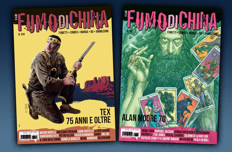 Fumo di China festeggia Tex e Zagor!