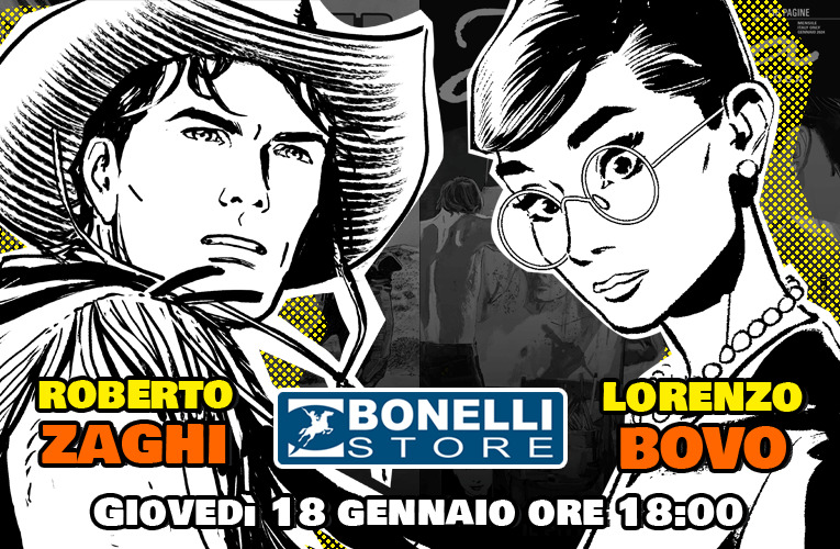 Zaghi e Bovo al Bonelli Store