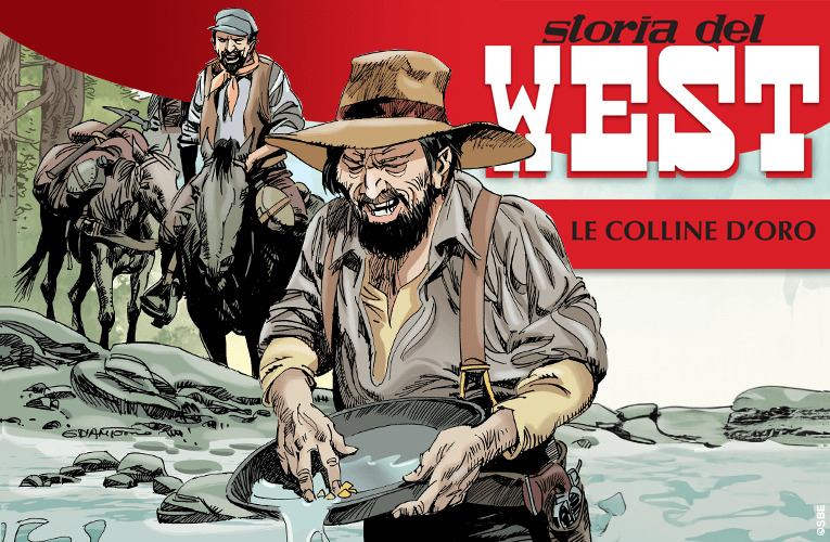 La copertina di Storia del West!