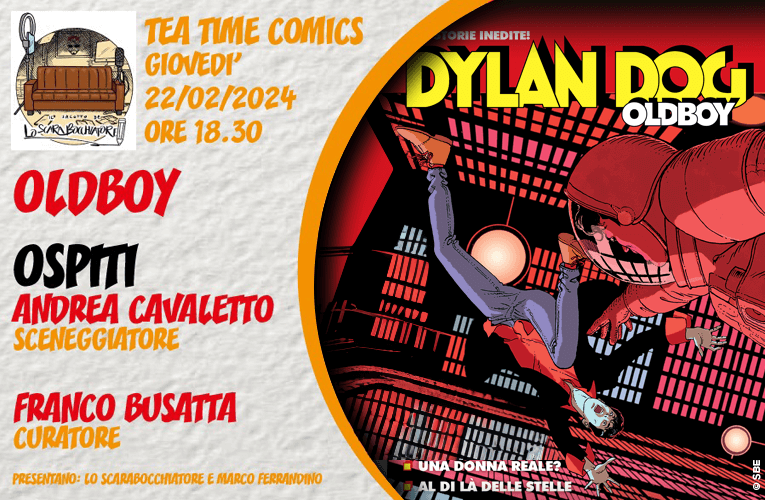 Un tè virtuale con Dylan Dog OldBoy
