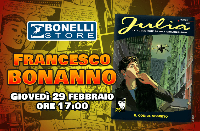 Bonanno al Bonelli Store