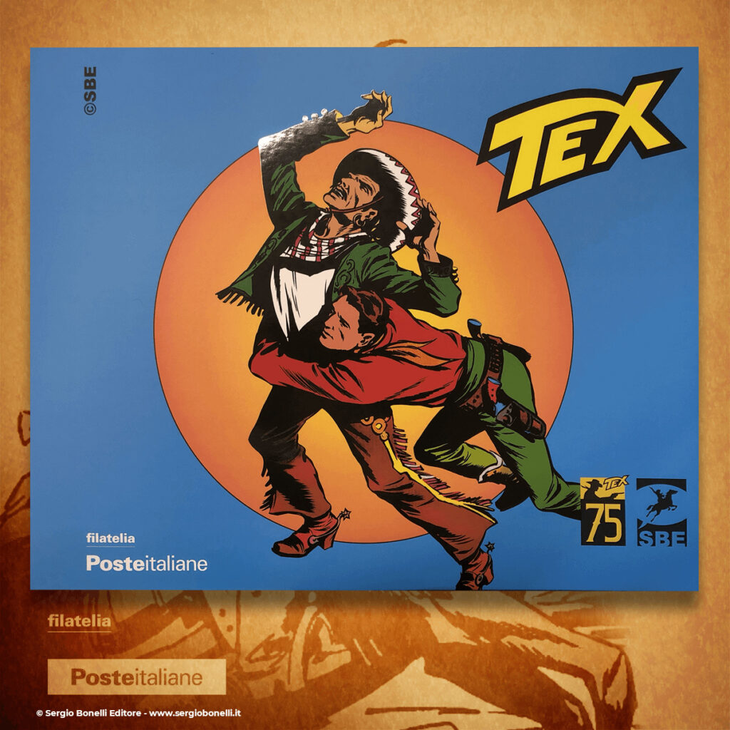 Cartella filatelica Tex 75 – A3