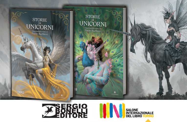 Gli Unicorni di Paolo Barbieri al Salone del Libro di Torino