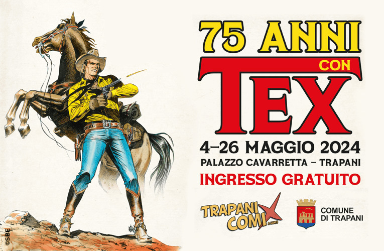 75 Anni di Avventure con Tex a Trapani!