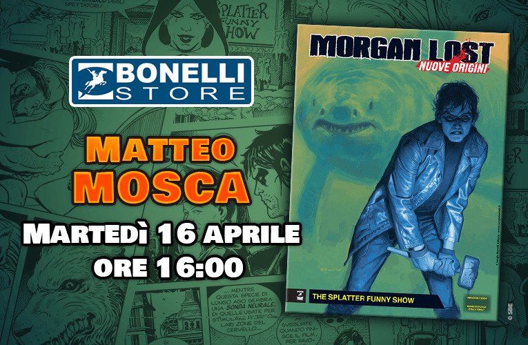 Matteo Mosca al Bonelli Store