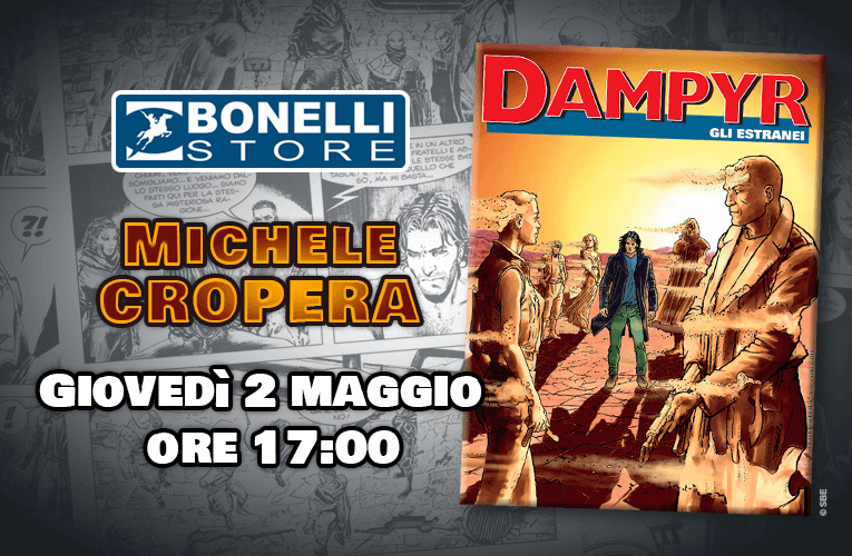 Michele Cropera al Bonelli Store