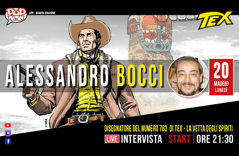 Il Tex di Bocci su Pop Culture