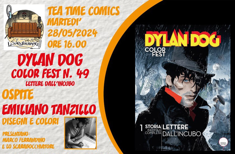 Il Dylan Dog di Tanzillo dallo Scarabocchiatore