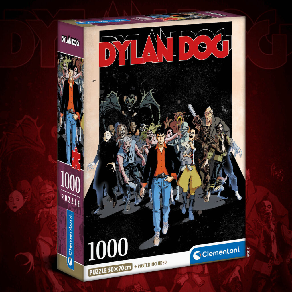 Il puzzle Clementoni con i mostri di Dylan Dog