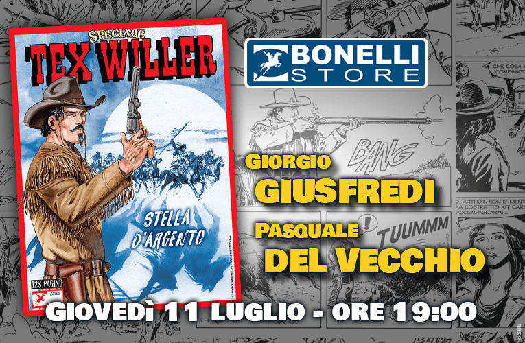 Il giovane Kit Carson al Bonelli Store