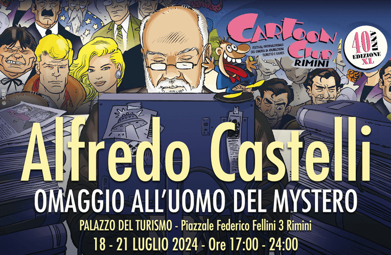 Riminicomix omaggia Alfredo Castelli!