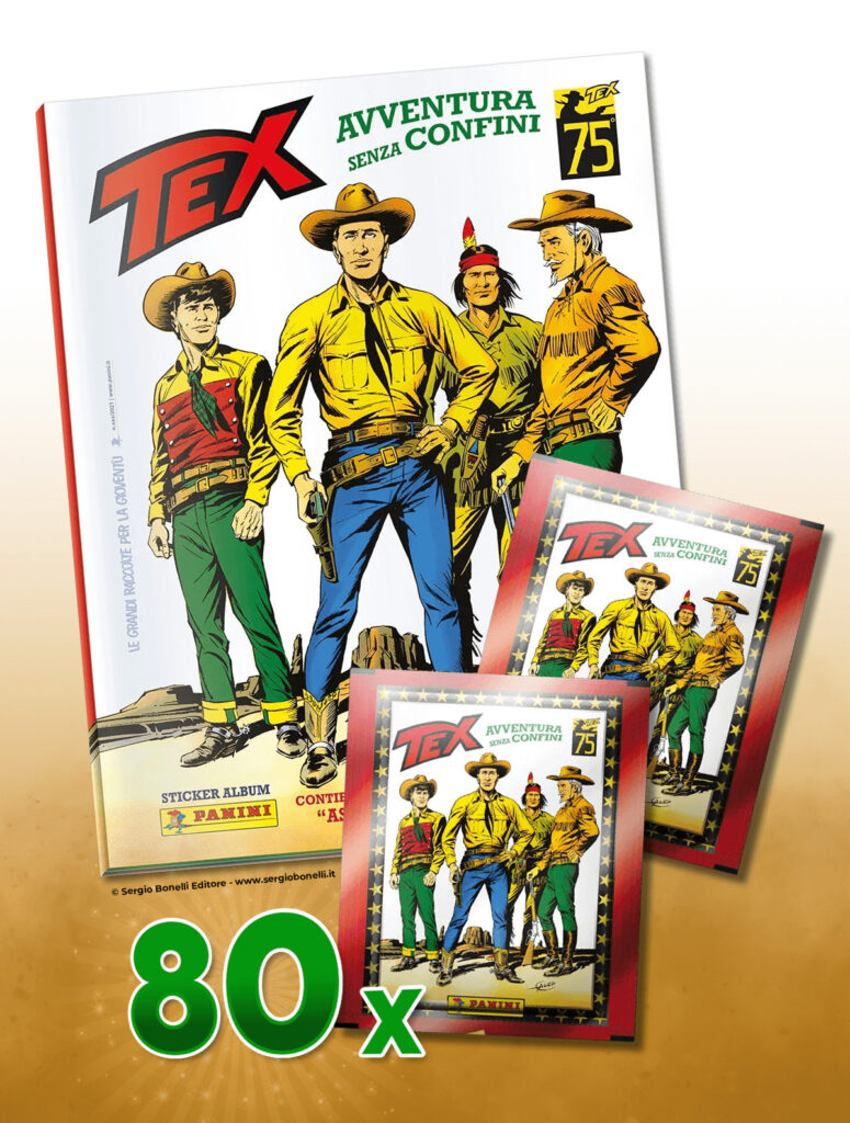 Tex – Avventura senza confini – 80 pacchetti