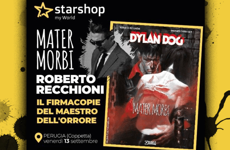 Roberto Recchioni a Perugia