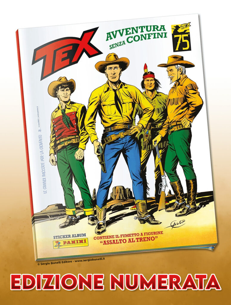 Tex – Avventura senza confini Album Edizione Numerata