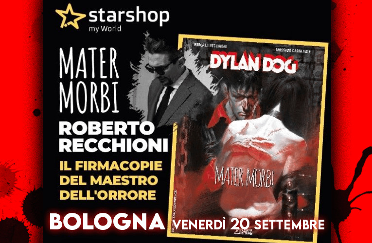 Roberto Recchioni con Mater Morbi a Bologna [Cancellato]