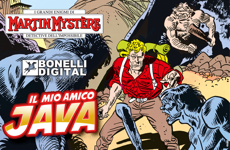 Le origini di Java su Bonelli Digital Classic