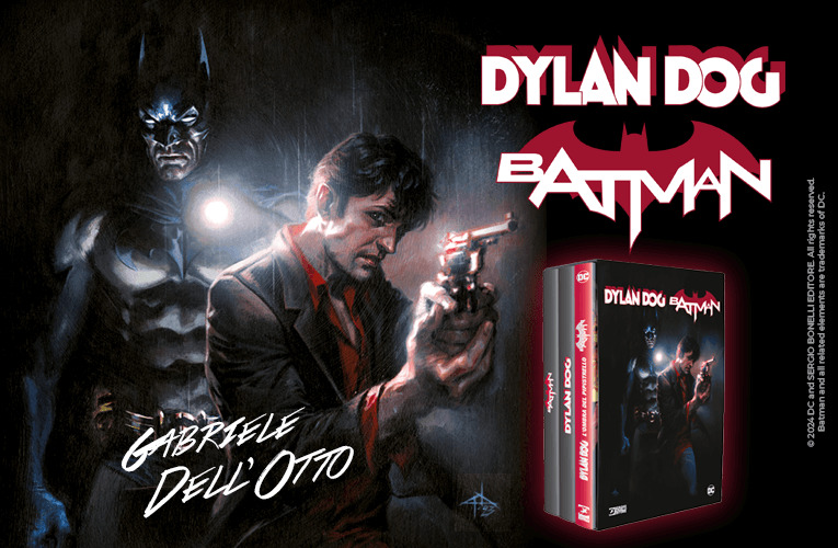 Gabriele Dell'Otto per Dylan Dog e Batman!