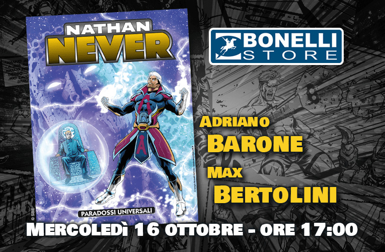 Il team-up tra Nathan e Martin al Bonelli Store