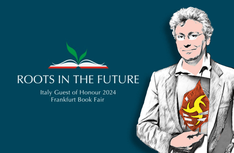 Luca Enoch alla Buchmesse di Francoforte