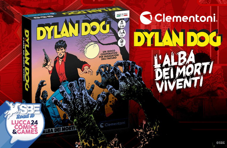 Clementoni presenta il board-game ufficiale di Dylan Dog!