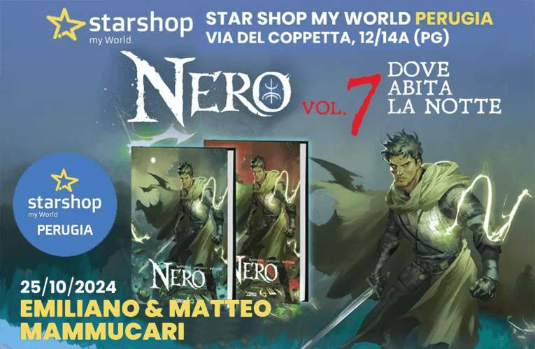 I Mammucari portano Nero allo Starshop di Perugia!