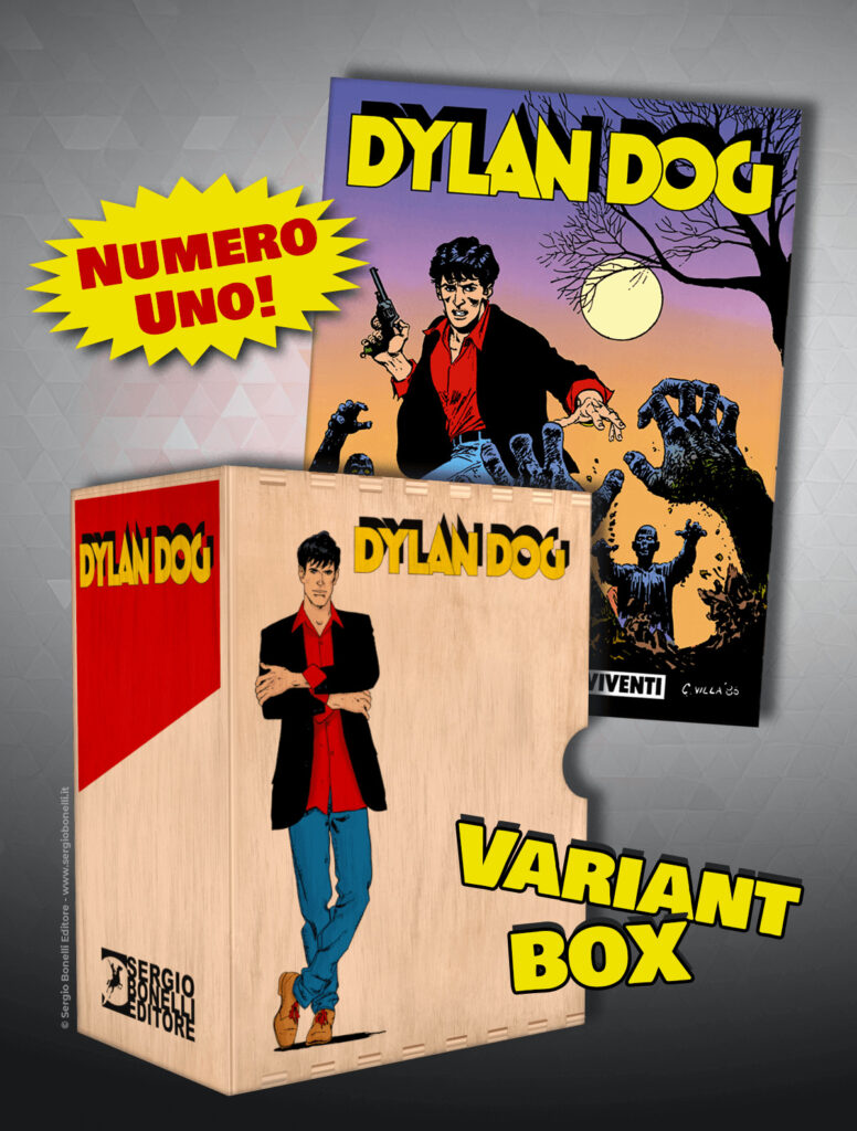 Dylan Dog 1 Variant logo giallo