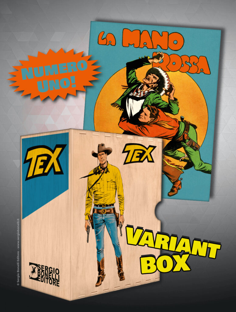 Tex 1 Variant logo arancio