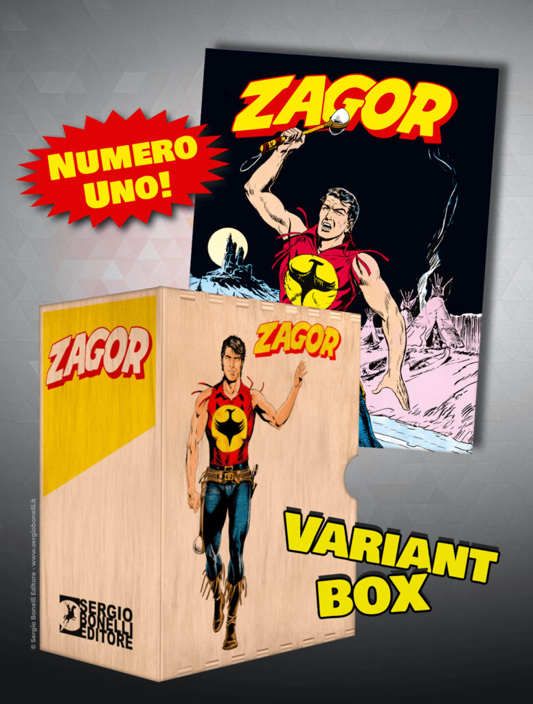 Zagor 1 Variant Logo giallo