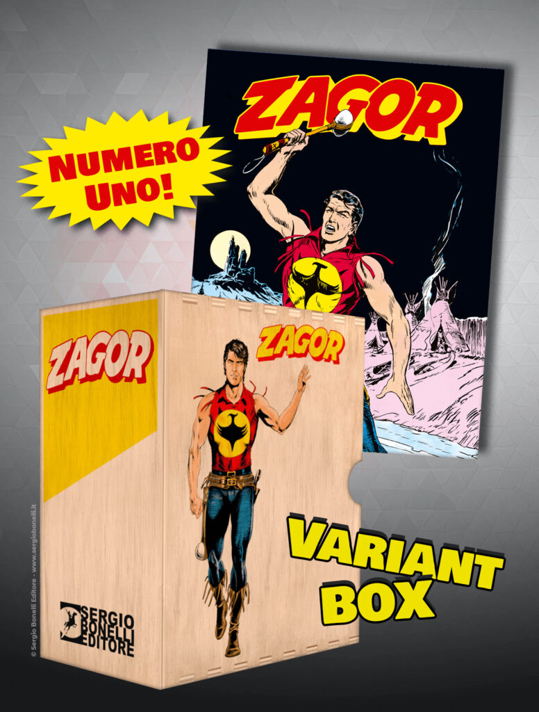 Zagor 1 Variant logo rosso