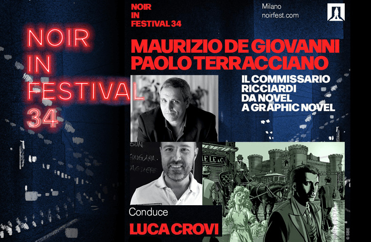 Maurizio de Giovanni al Noir in Festival