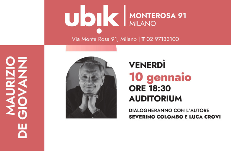 Maurizio de Giovanni a Ubik Monterosa