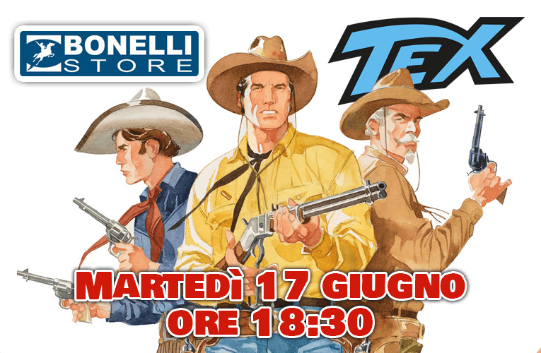 Il Texone al Bonelli Store!