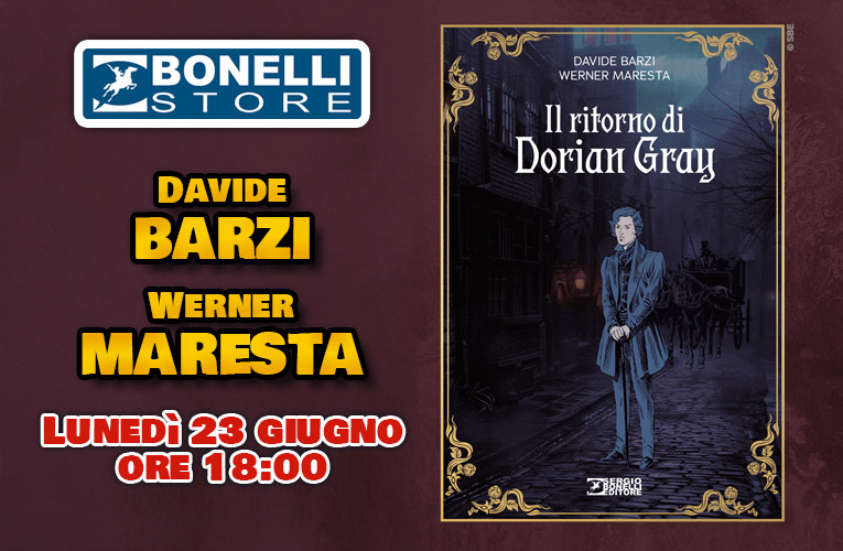 Dorian Gray torna al Bonelli Store