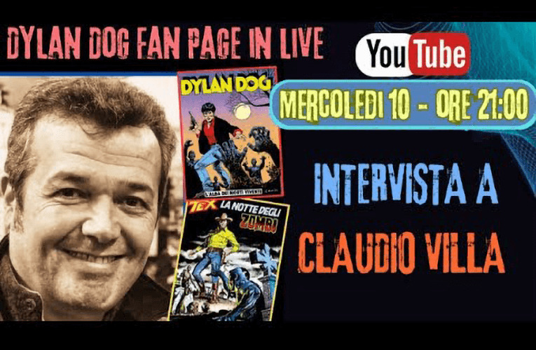 Un’intervista streaming per Claudio Villa!