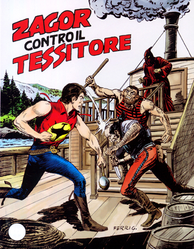 Zagor contro Il Tessitore