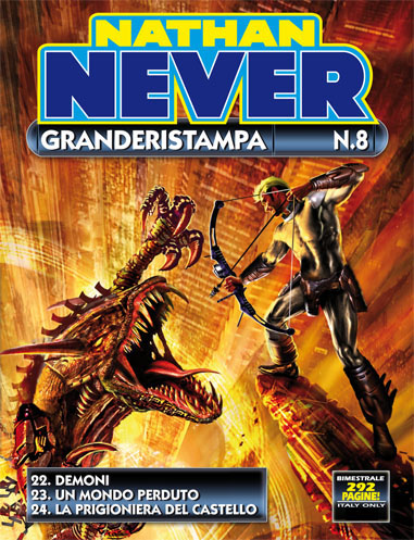 Nathan Never GrandeRistampa n° 8