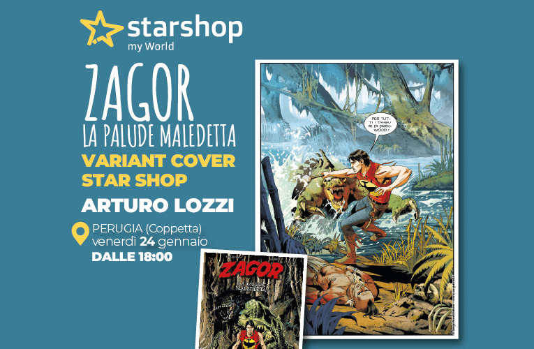 Le Origini di Zagor a Perugia con Arturo Lozzi!
