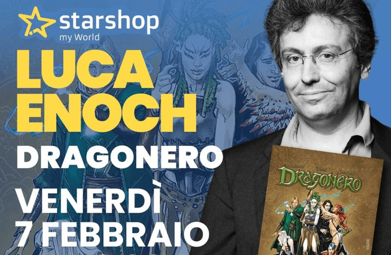 Luca Enoch da Star Shop a Milano