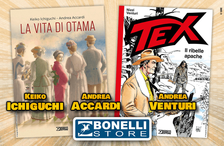Otama e Tex al Bonelli Store!
