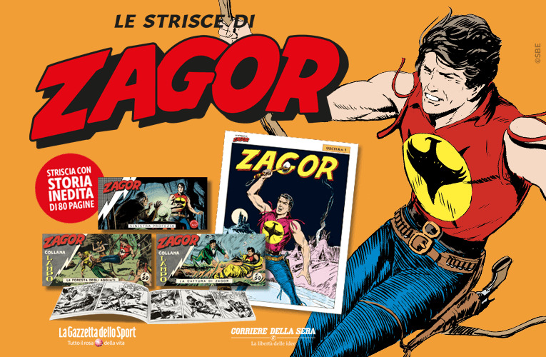 Arrivano le strisce di Zagor!