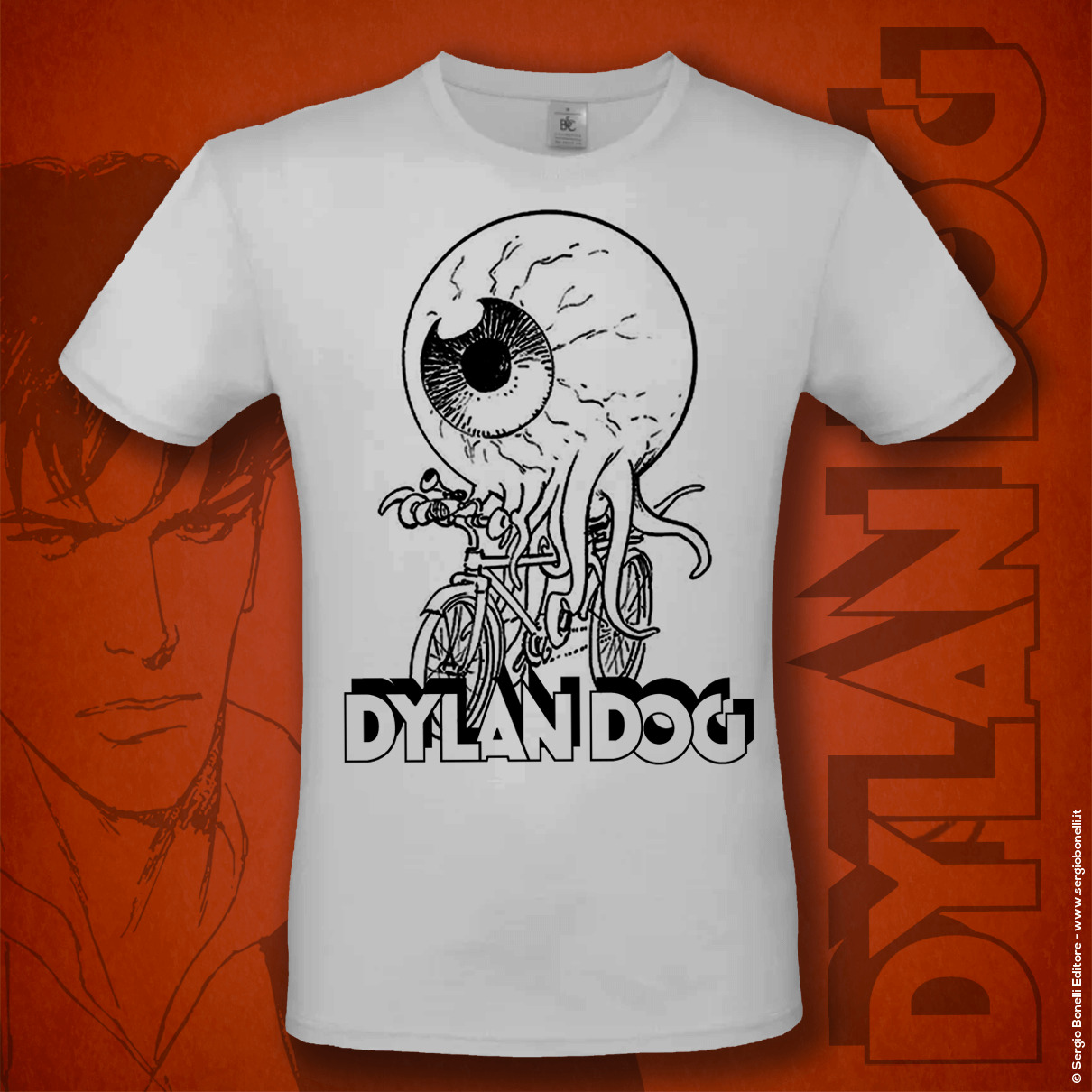 T-shirt Dylan Dog Golconda – Bianco