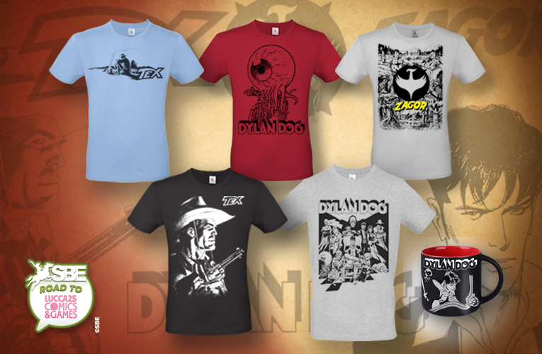 Il merchandising per Lucca Comics!