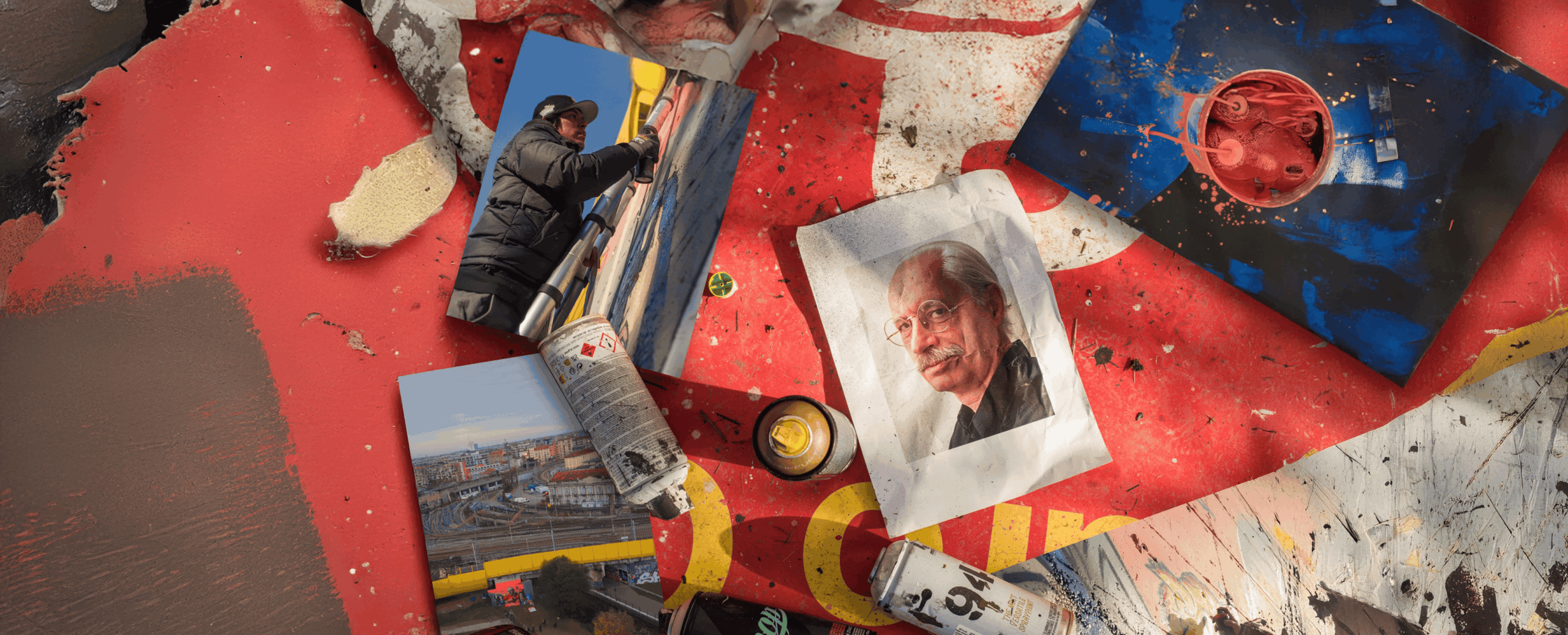 Un murale per Gianfranco Manfredi