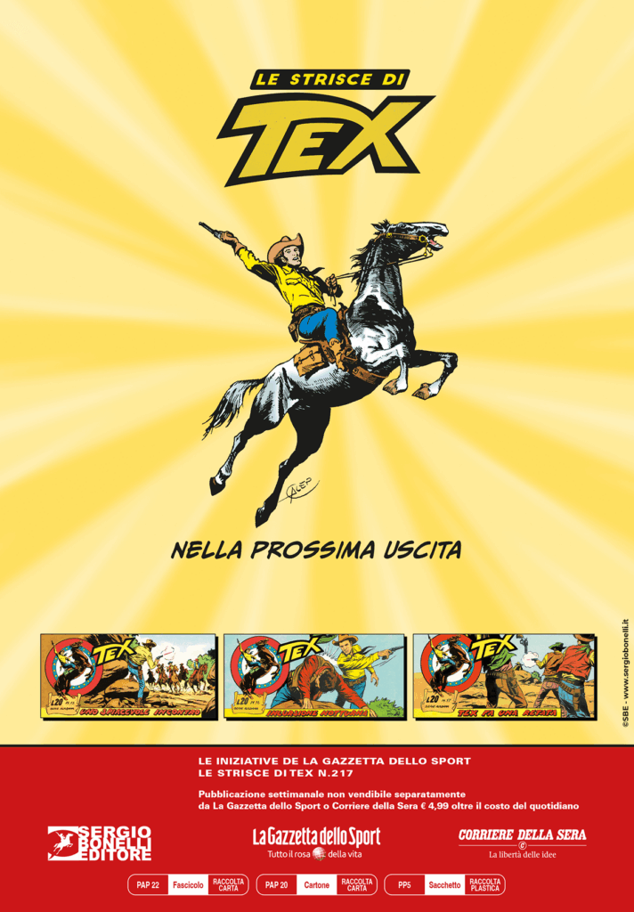 Tex Strisce 217_prossimamente