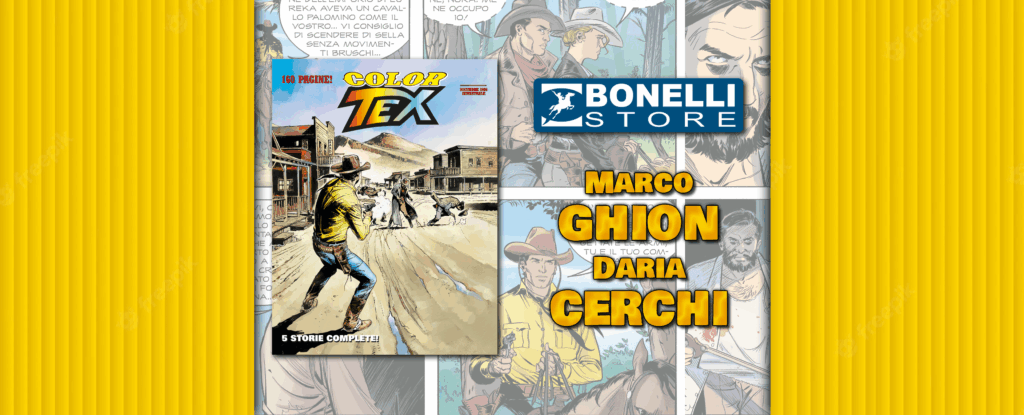 Il Color Tex al Bonelli Store