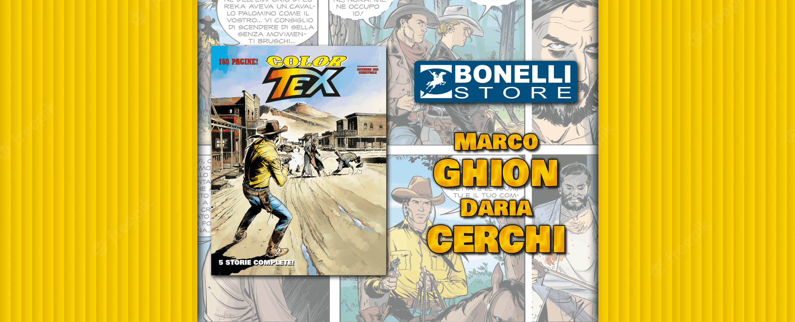 Il Color Tex al Bonelli Store