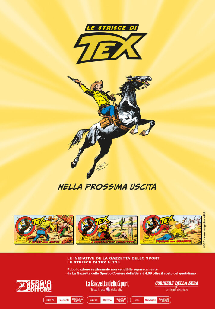Tex Strisce 224_prossimamente