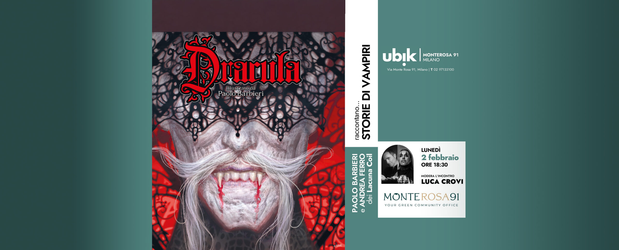 Paolo Barbieri e Andrea Ferro presentano Dracula
